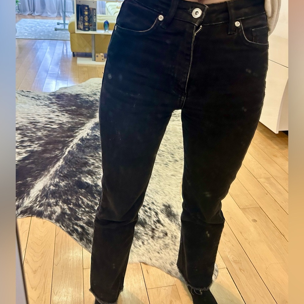 🖤ZARA High-Rise Straight Jeans - Classic Women's Denim.